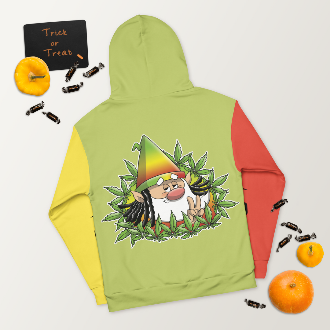 Felpa con cappuccio  Uomo/Donna MARIJUANOLO - Gufetto Brand 