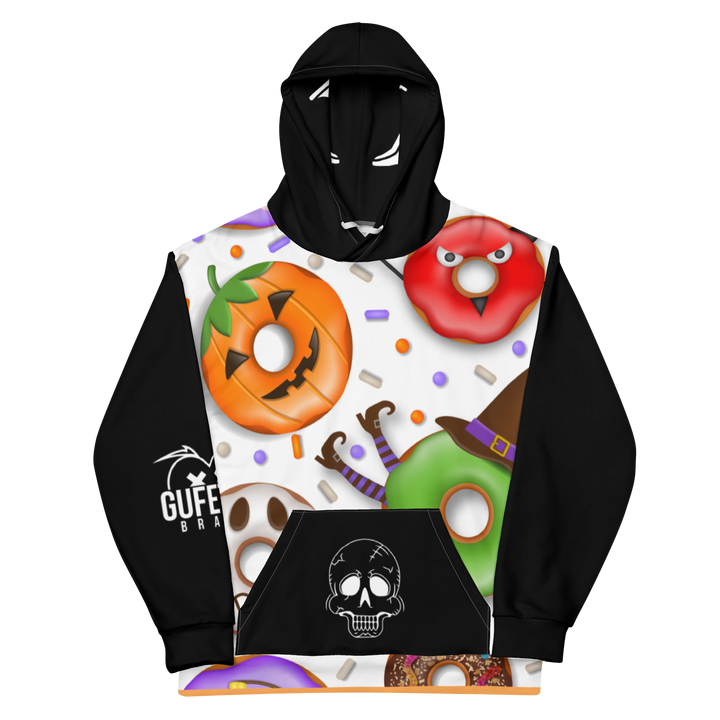 Felpa con cappuccio Halloween Donuts - Gufetto Brand 