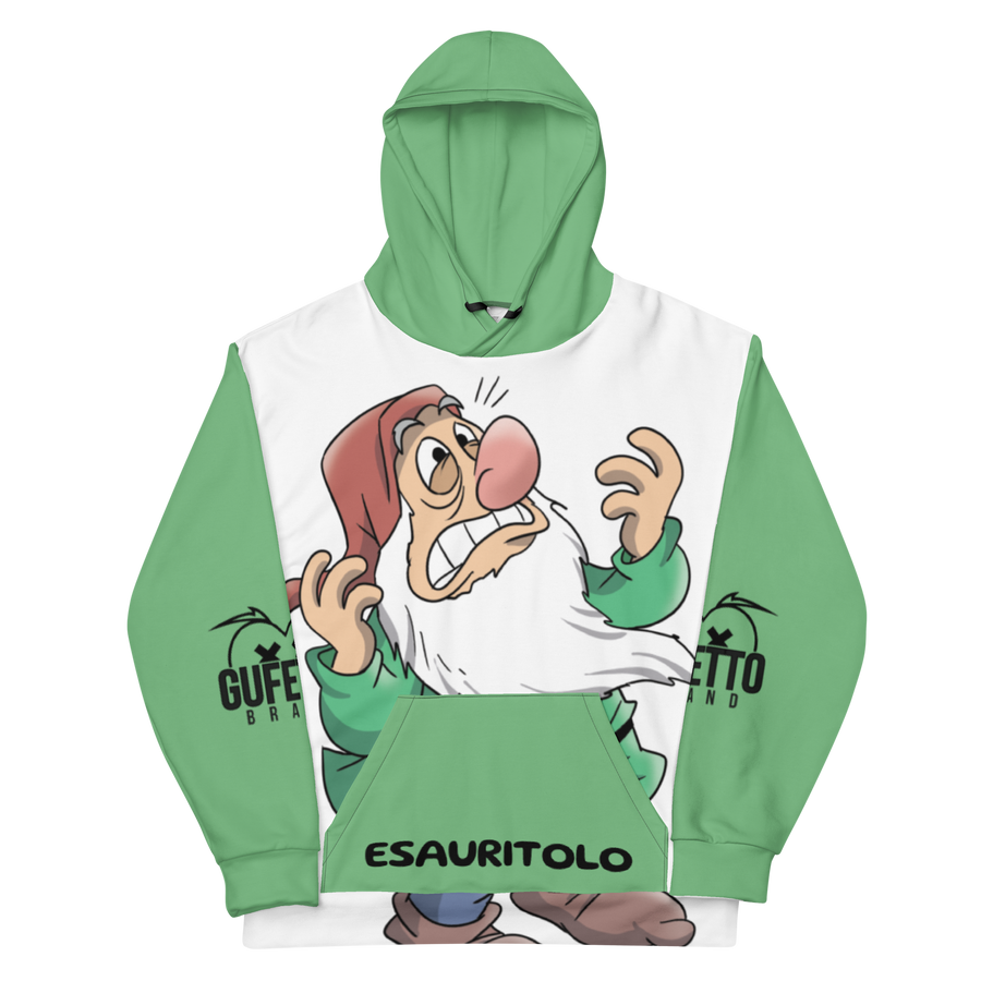 Felpa con cappuccio Uomo/Donna Esauritolo - Gufetto Brand 
