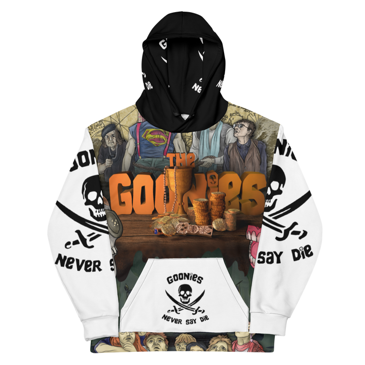 Felpa con cappuccio Unisex Uomo/Donna Goonies - Gufetto Brand 