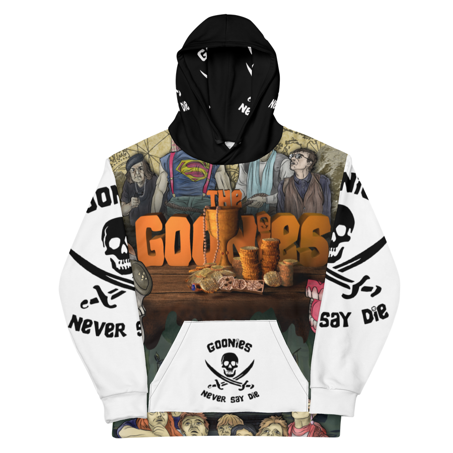 Felpa con cappuccio Unisex Uomo/Donna Goonies - Gufetto Brand 