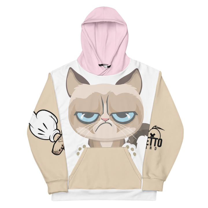 Felpa con cappuccio Uomo/Donna Cats! - Gufetto Brand 