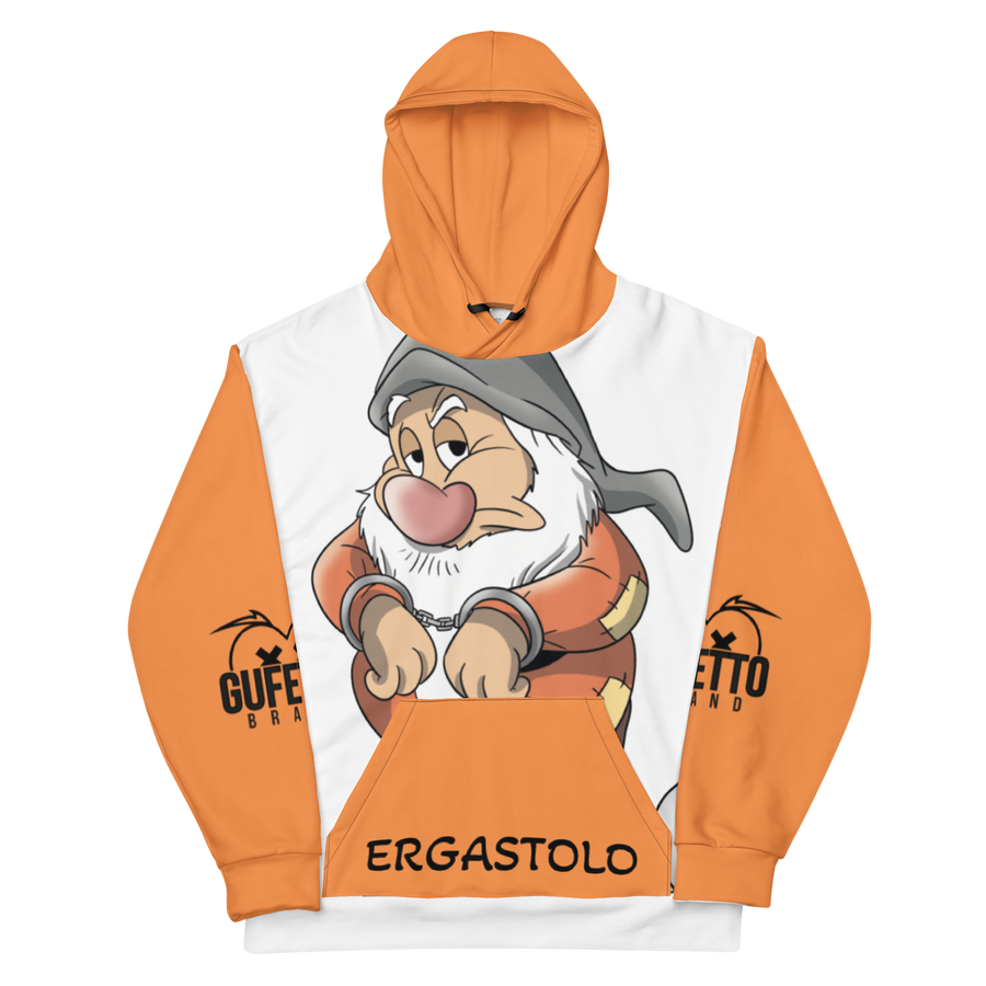 Felpa con cappuccio Uomo/Donna ERGASTOLO - Gufetto Brand 