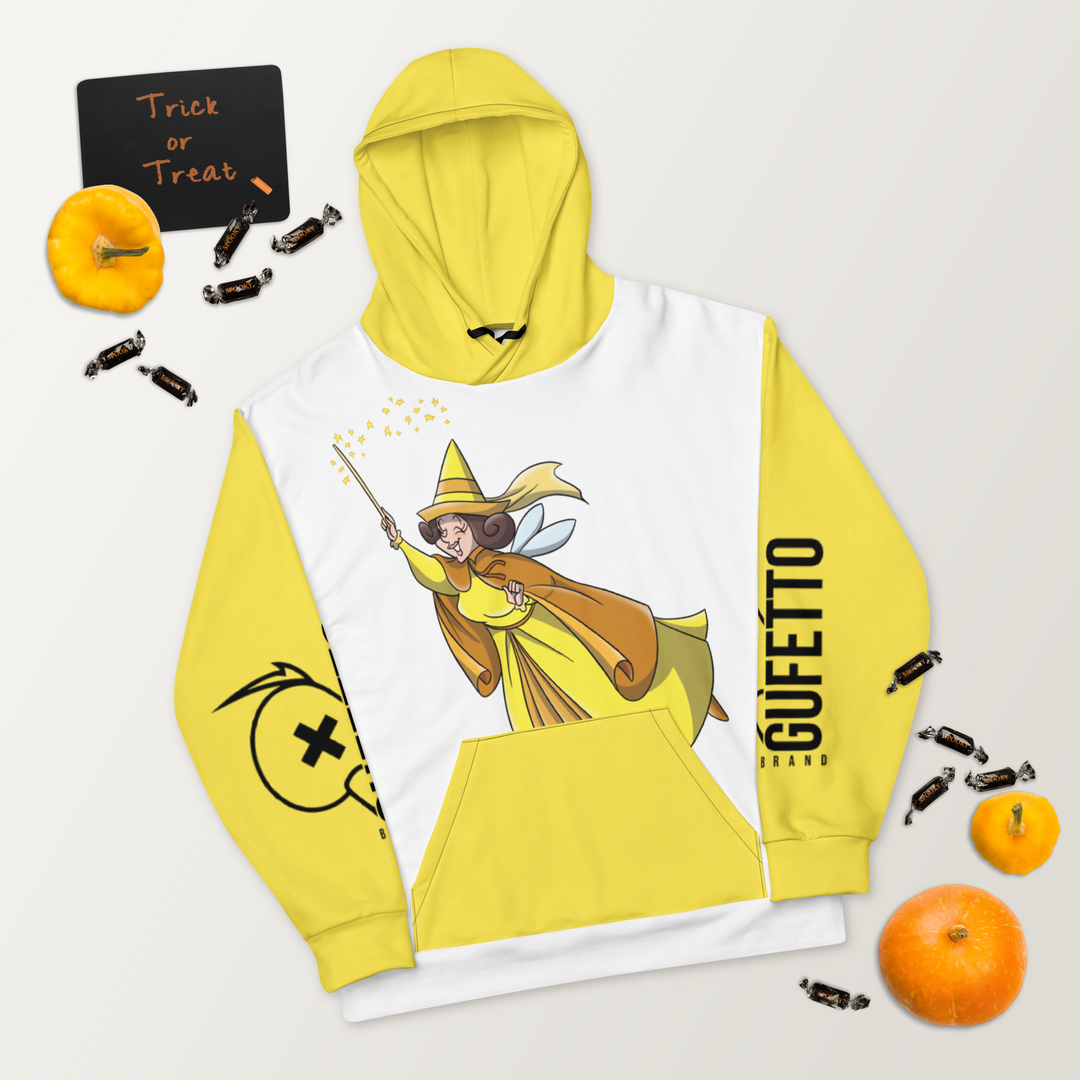 Felpa con cappuccio Uomo/Donna Fatina Ignorante Sfiga - Gufetto Brand 