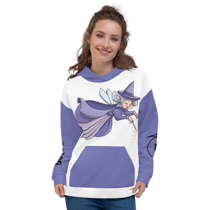 Felpa con cappuccio Donna Fatina Ignorante Tette Piccole - Gufetto Brand 
