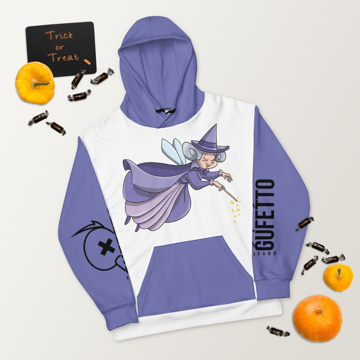 Felpa con cappuccio Donna Fatina Ignorante Tette Piccole - Gufetto Brand 