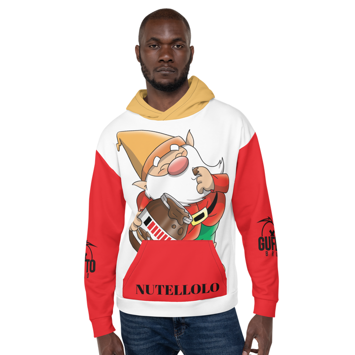 Felpa con cappuccio Uomo/Donna Nutellolo - Gufetto Brand 