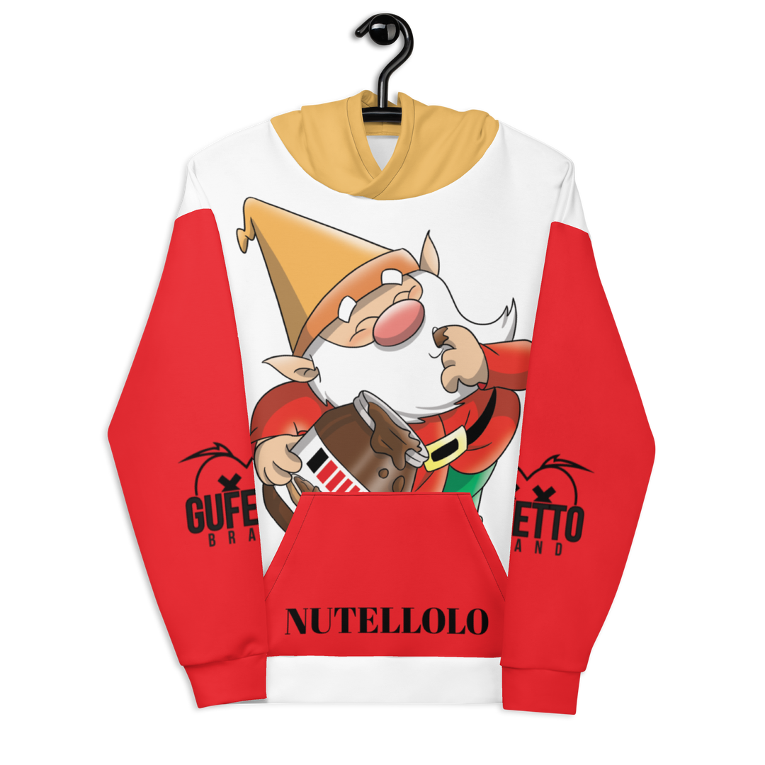 Felpa con cappuccio Uomo/Donna Nutellolo - Gufetto Brand 