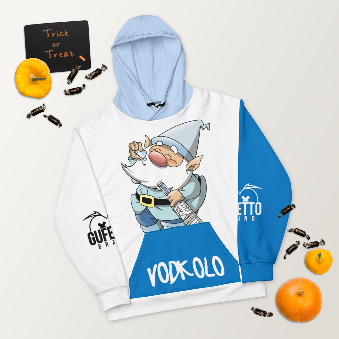 Felpa con cappuccio Uomo/Donna VODKOLO - Gufetto Brand 