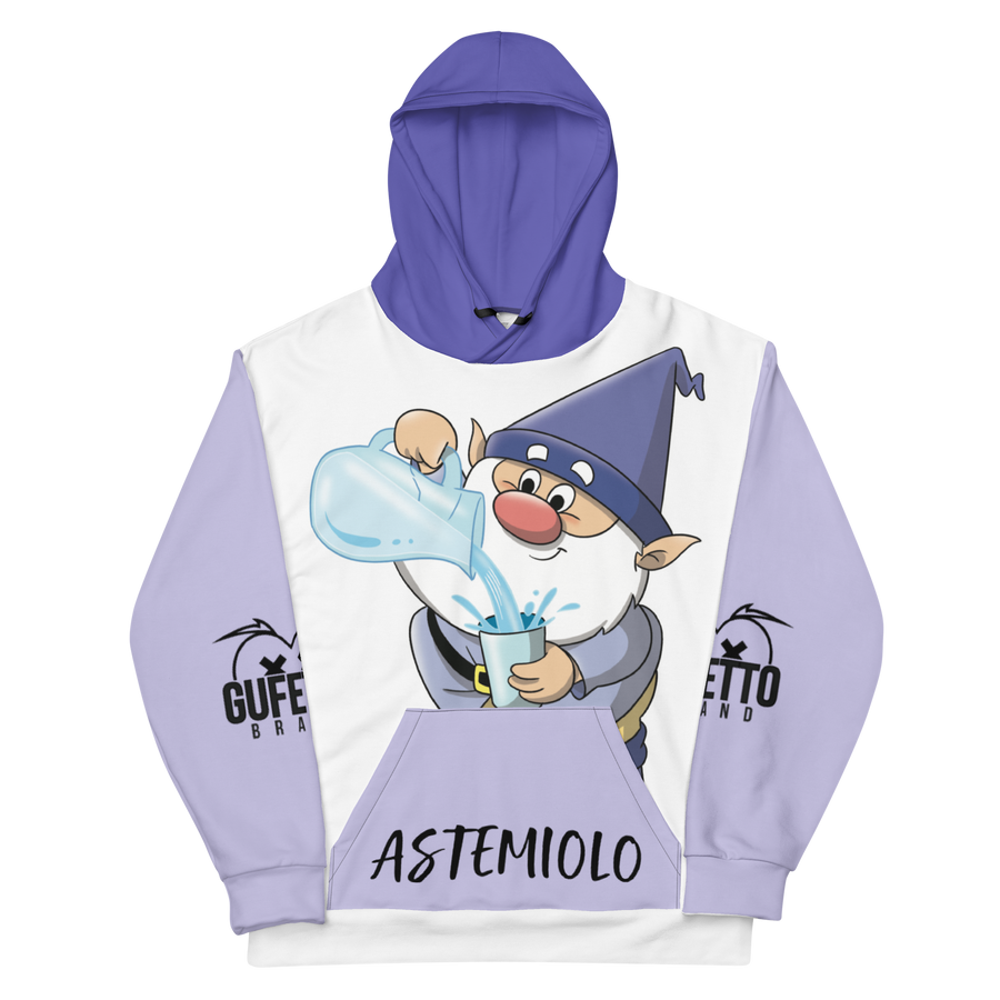 Felpa con cappuccio Uomo/Donna ASTEMIOLO - Gufetto Brand 