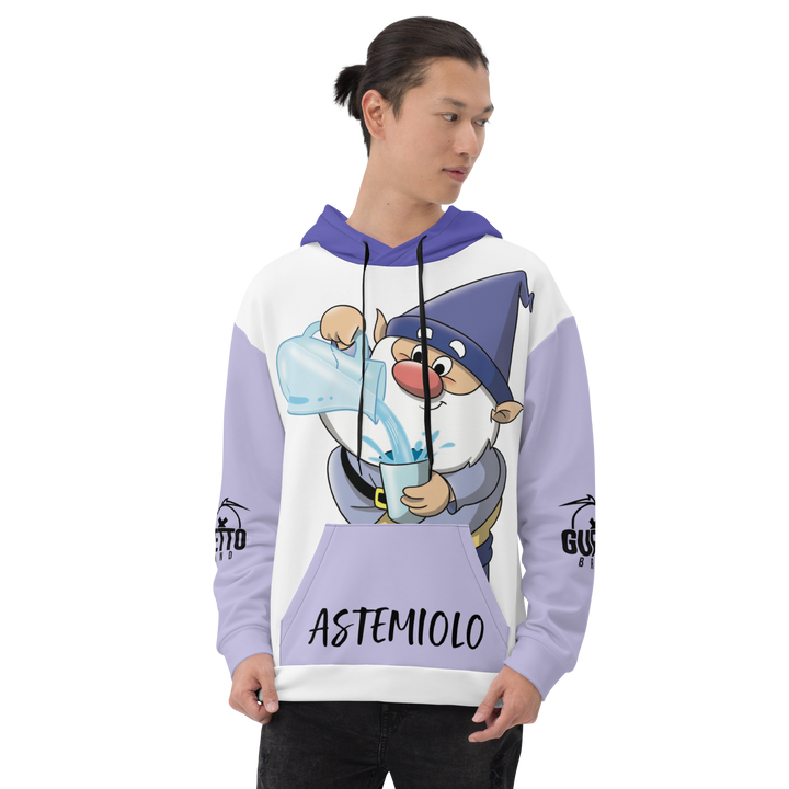 Felpa con cappuccio Uomo/Donna ASTEMIOLO - Gufetto Brand 