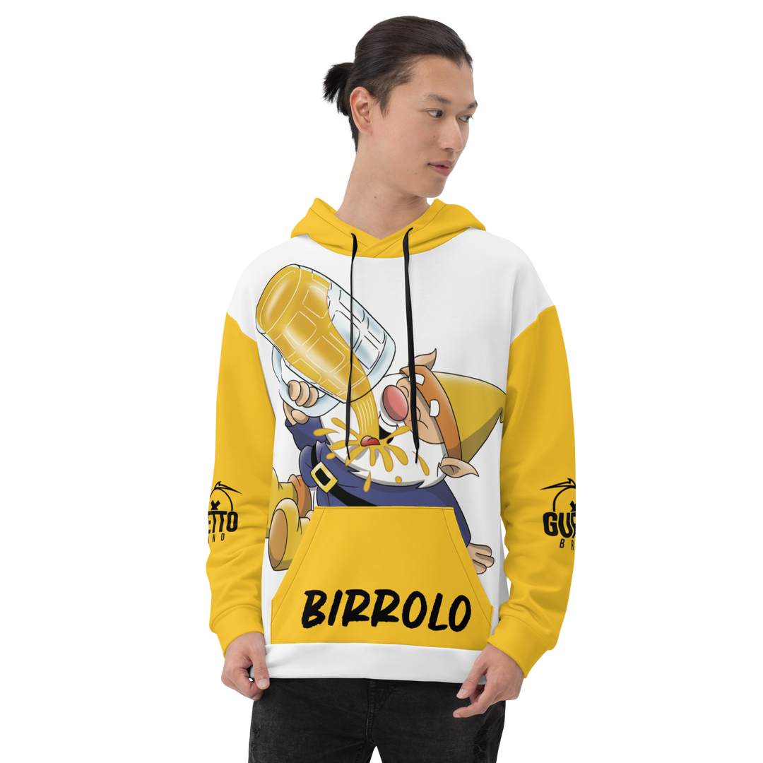 Felpa con cappuccio Uomo/Donna BIRROLO TWO - Gufetto Brand 
