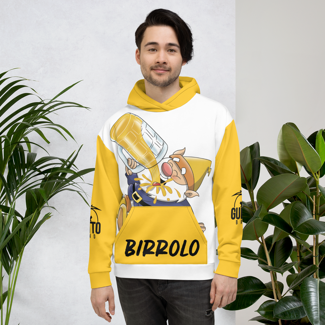 Felpa con cappuccio Uomo/Donna BIRROLO TWO - Gufetto Brand 