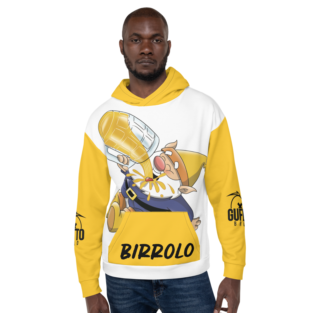 Felpa con cappuccio Uomo/Donna BIRROLO TWO - Gufetto Brand 