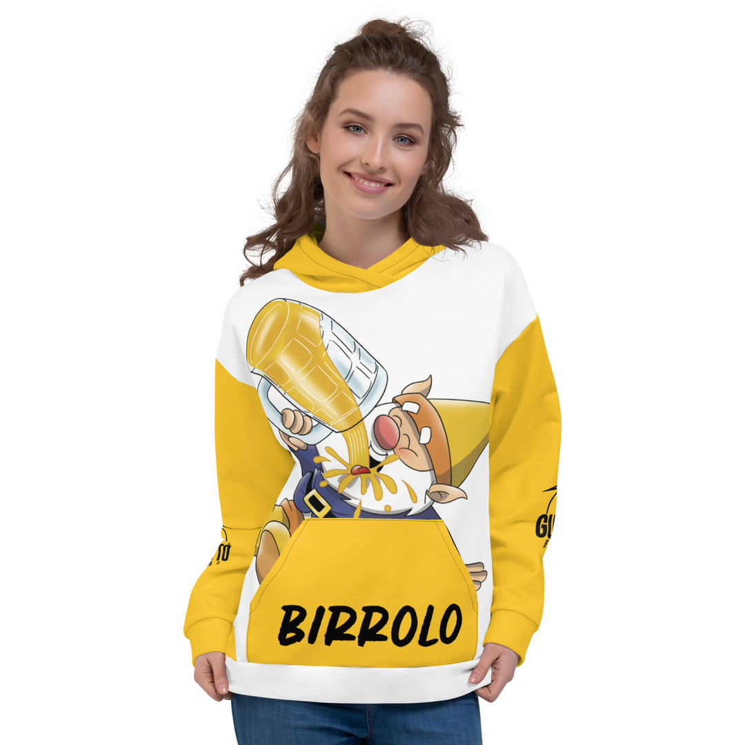 Felpa con cappuccio Uomo/Donna BIRROLO TWO - Gufetto Brand 
