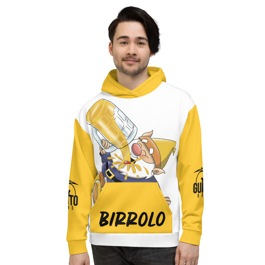 Felpa con cappuccio Uomo/Donna BIRROLO TWO - Gufetto Brand 