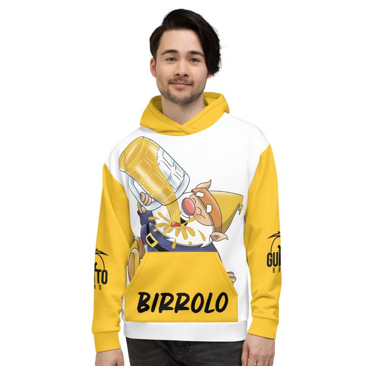 Felpa con cappuccio Uomo/Donna BIRROLO TWO - Gufetto Brand 