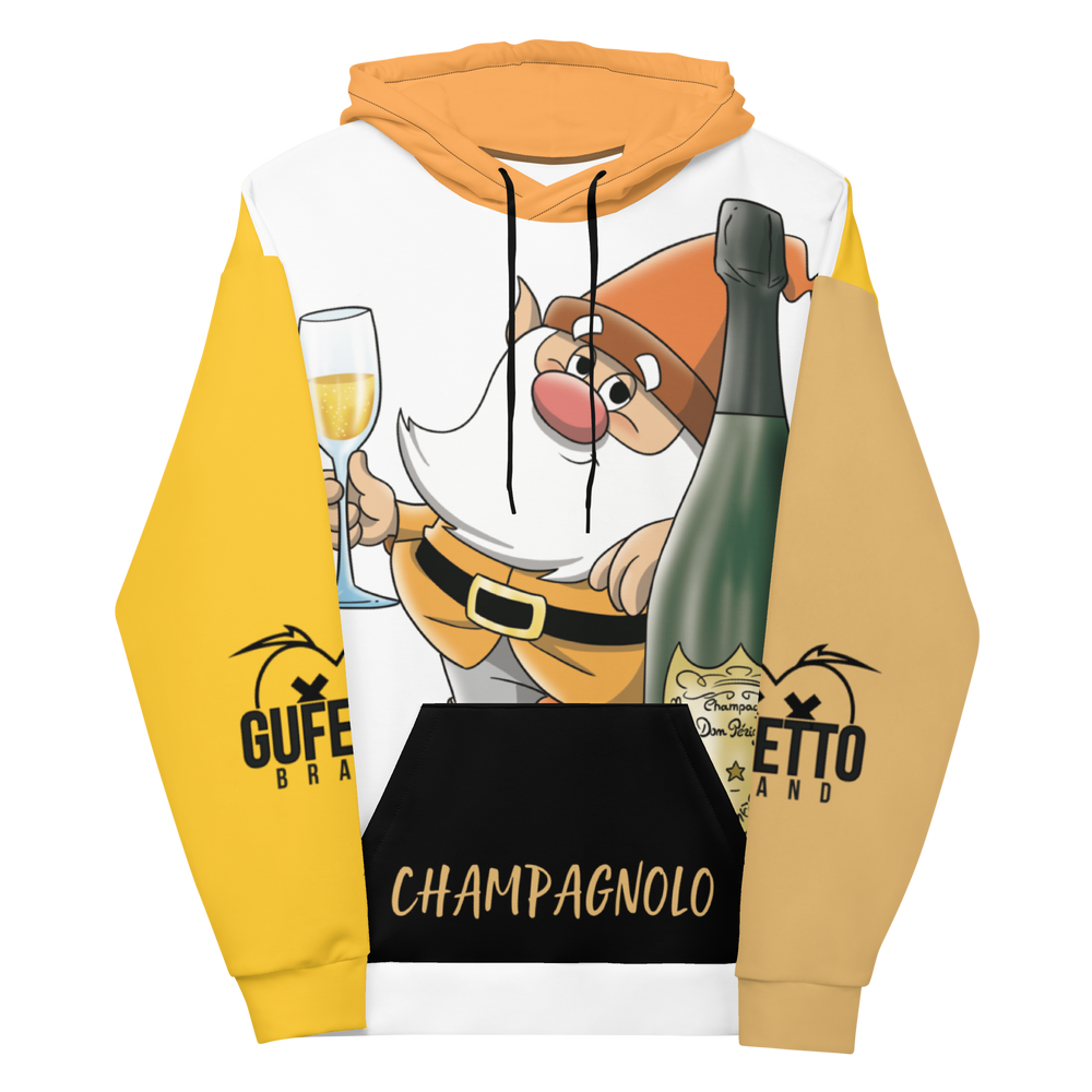 Felpa con cappuccio Uomo/Donna CHAMPAGNOLO - Gufetto Brand 