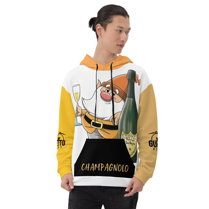 Felpa con cappuccio Uomo/Donna CHAMPAGNOLO - Gufetto Brand 