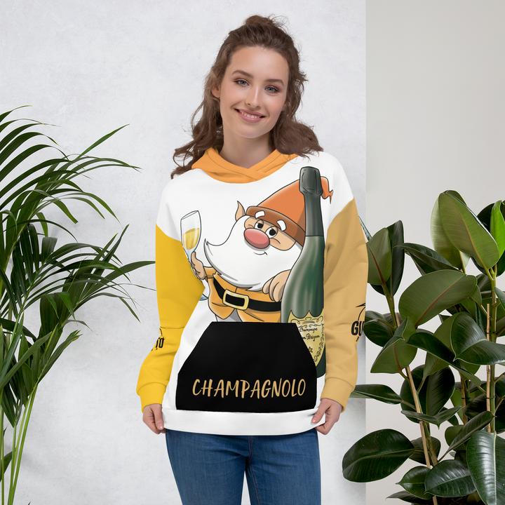 Felpa con cappuccio Uomo/Donna CHAMPAGNOLO - Gufetto Brand 