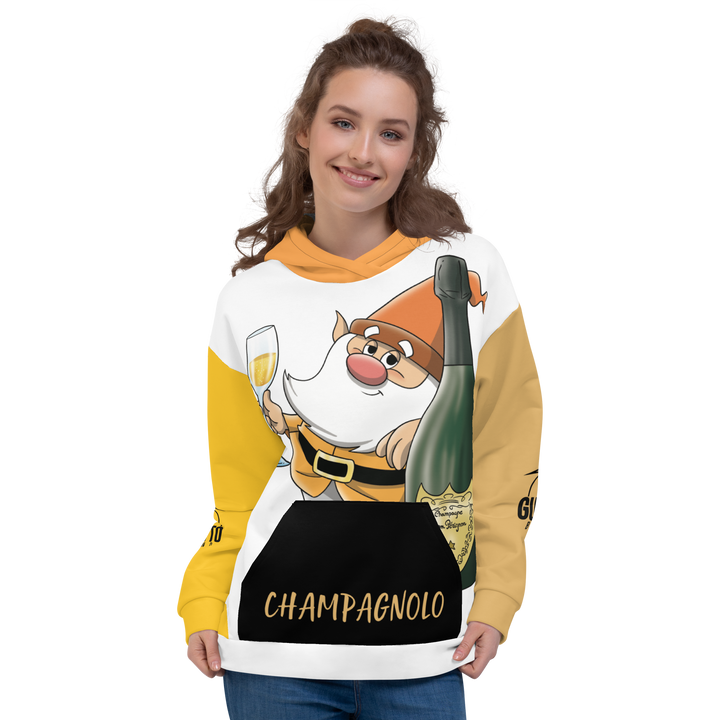 Felpa con cappuccio Uomo/Donna CHAMPAGNOLO - Gufetto Brand 