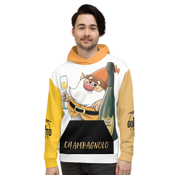 Felpa con cappuccio Uomo/Donna CHAMPAGNOLO - Gufetto Brand 