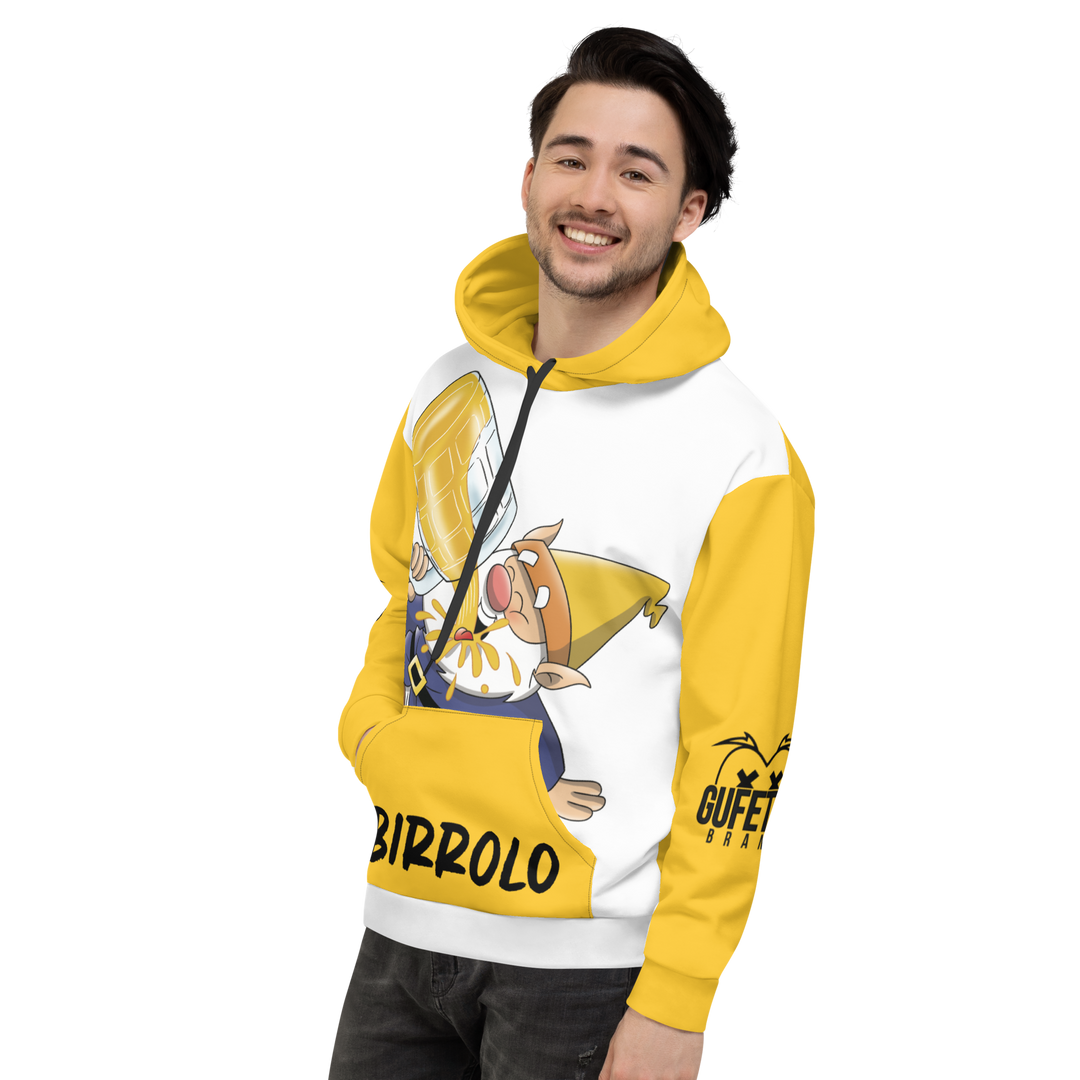 Felpa con cappuccio Uomo/Donna BIRROLO TWO - Gufetto Brand 