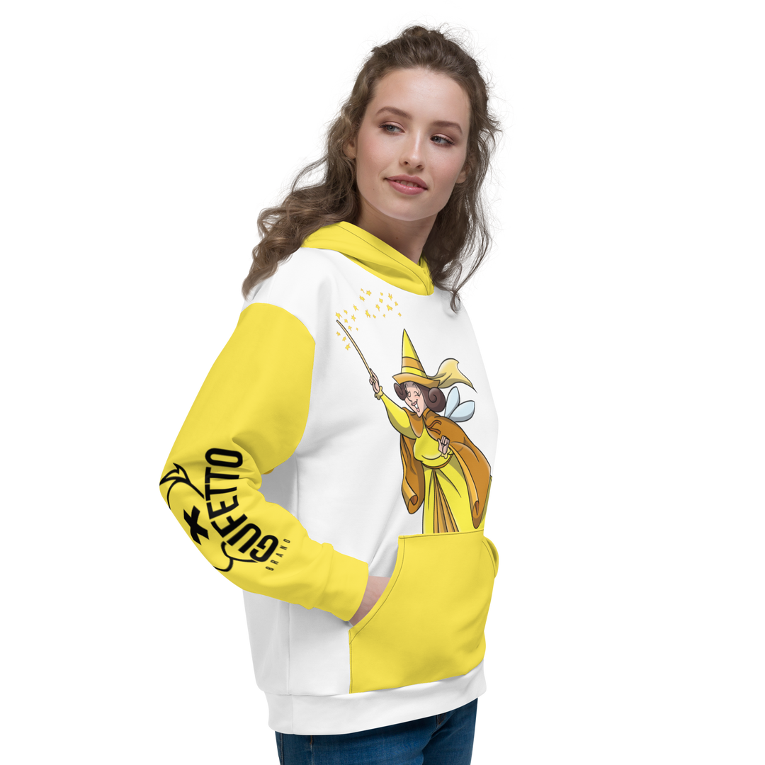 Felpa con cappuccio Uomo/Donna Fatina Ignorante Sfiga - Gufetto Brand 