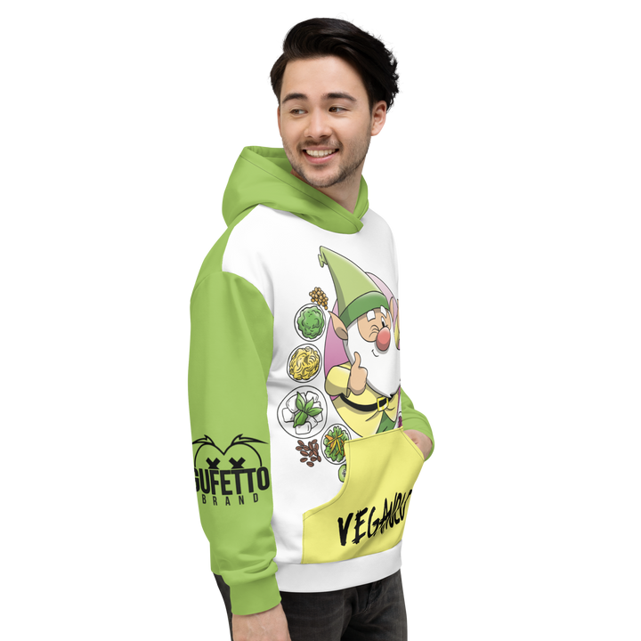 Felpa con cappuccio Uomo/Donna VEGANOLO - Gufetto Brand 