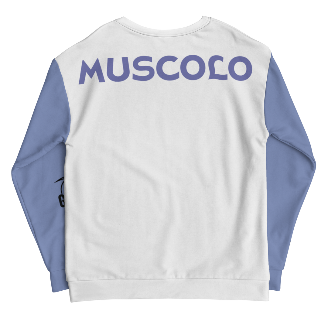 Felpa unisex Uomo/Donna MUSCOLO - Gufetto Brand 