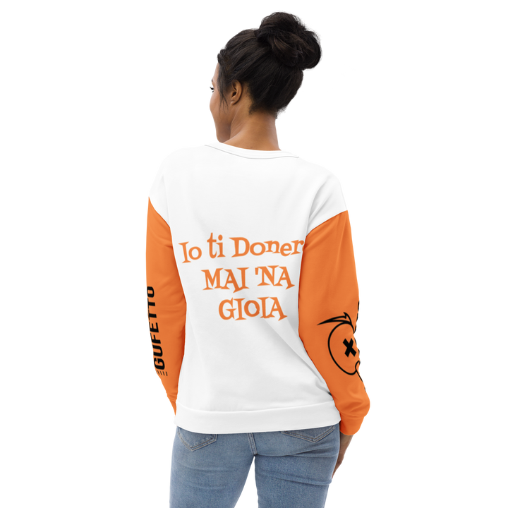 Felpa unisex Uomo/Donna Fatina Ignorante Mai 'na Gioia - Gufetto Brand 