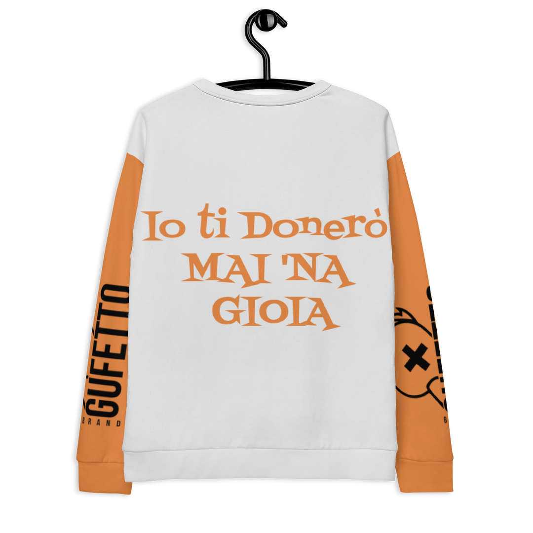 Felpa unisex Uomo/Donna Fatina Ignorante Mai 'na Gioia - Gufetto Brand 