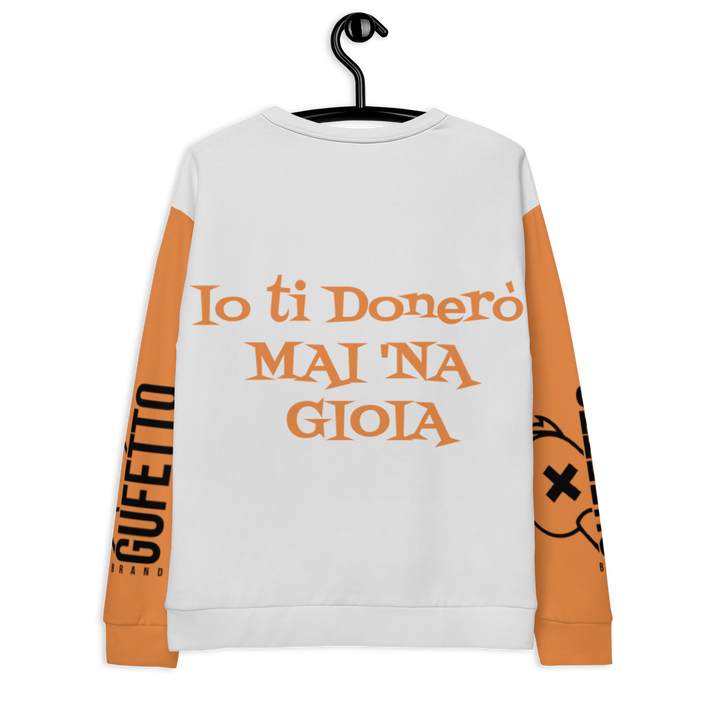 Felpa unisex Uomo/Donna Fatina Ignorante Mai 'na Gioia - Gufetto Brand 