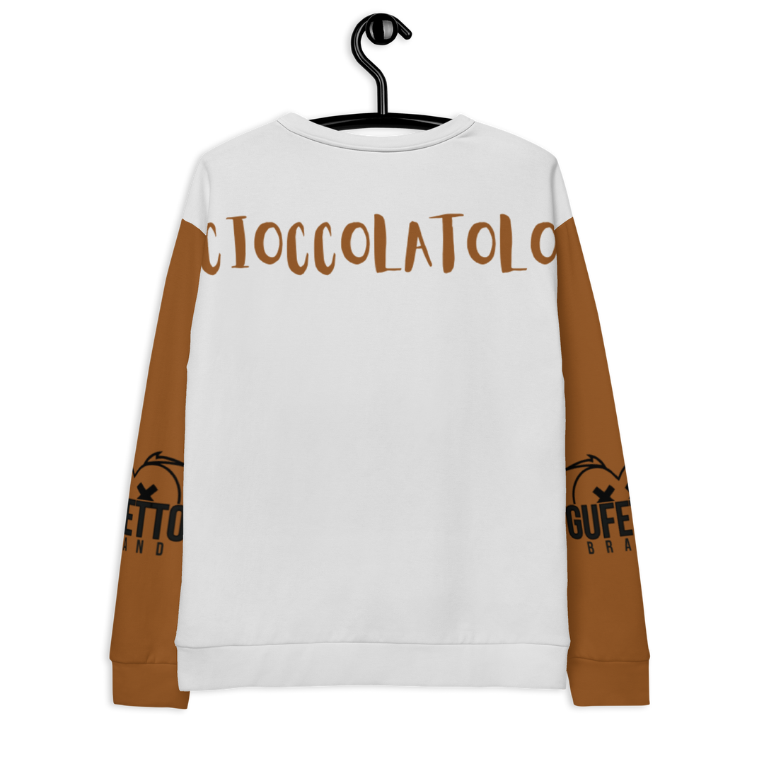 Felpa unisex Uomo/Donna Cioccolatolo - Gufetto Brand 