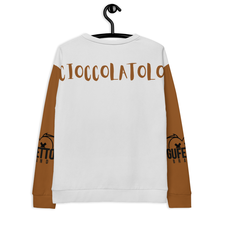 Felpa unisex Uomo/Donna Cioccolatolo - Gufetto Brand 