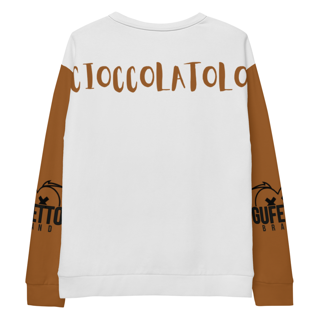 Felpa unisex Uomo/Donna Cioccolatolo - Gufetto Brand 