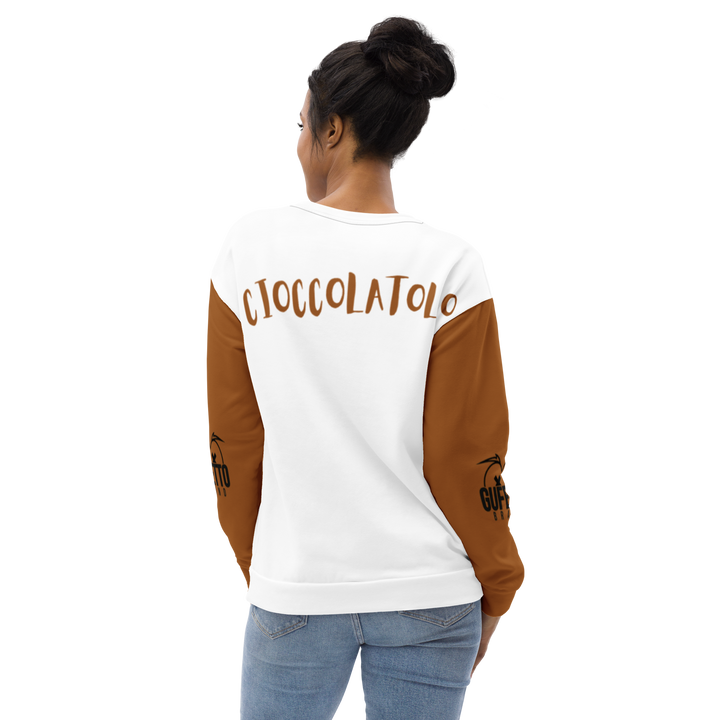 Felpa unisex Uomo/Donna Cioccolatolo - Gufetto Brand 
