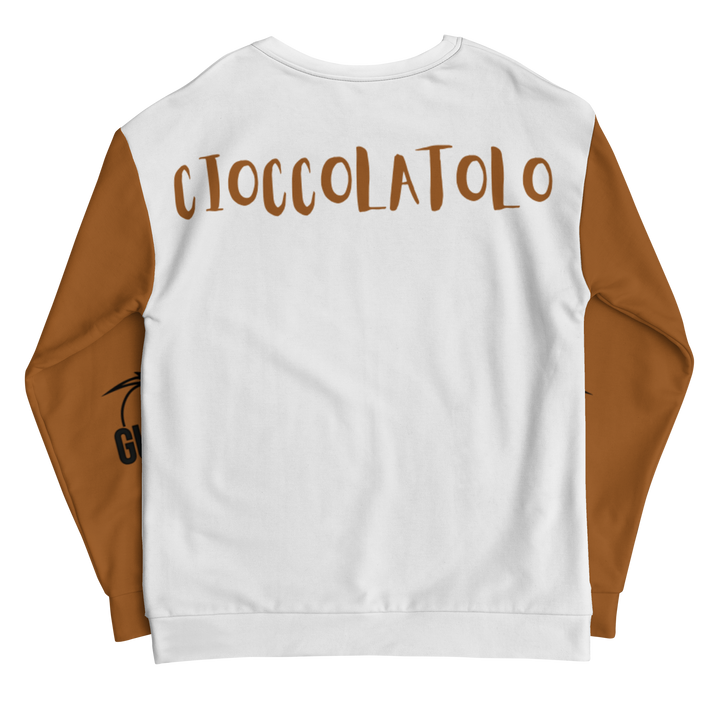 Felpa unisex Uomo/Donna Cioccolatolo - Gufetto Brand 