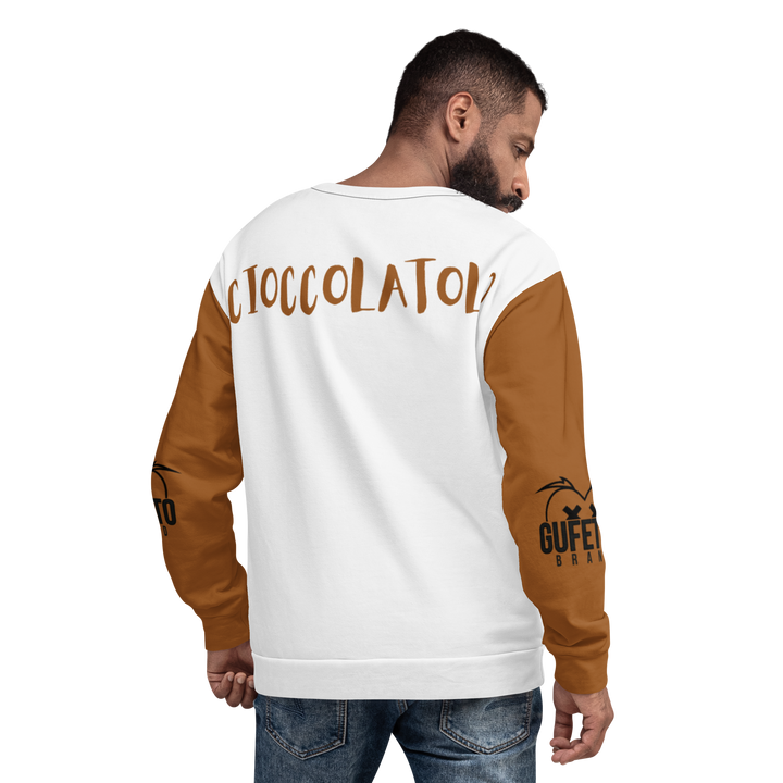Felpa unisex Uomo/Donna Cioccolatolo - Gufetto Brand 