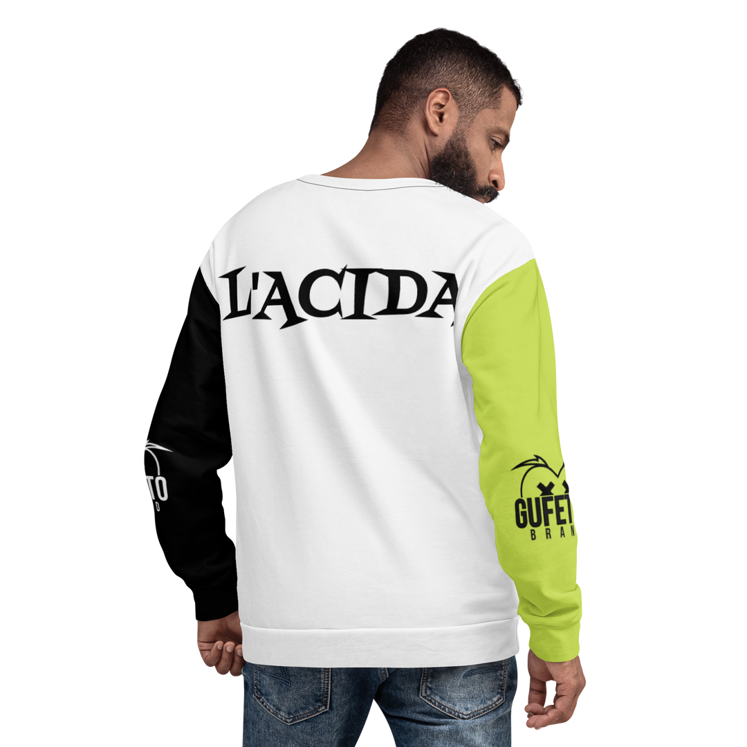 Felpa unisex Uomo/Donna Acida - Gufetto Brand 