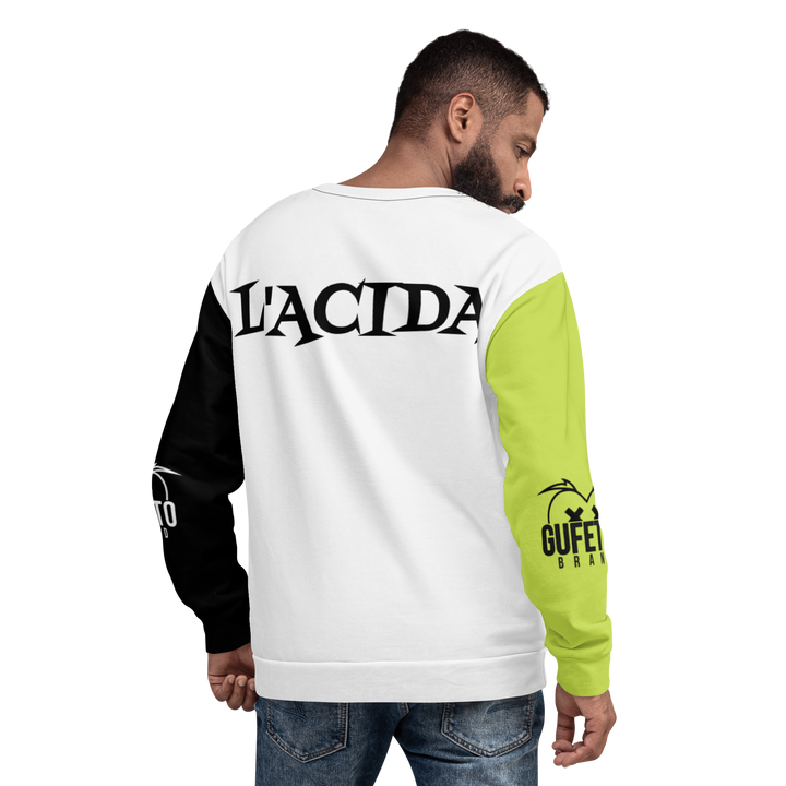 Felpa unisex Uomo/Donna Acida - Gufetto Brand 
