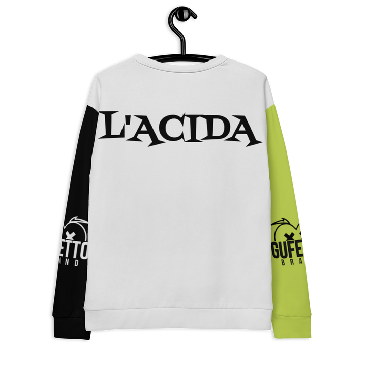 Felpa unisex Uomo/Donna Acida - Gufetto Brand 