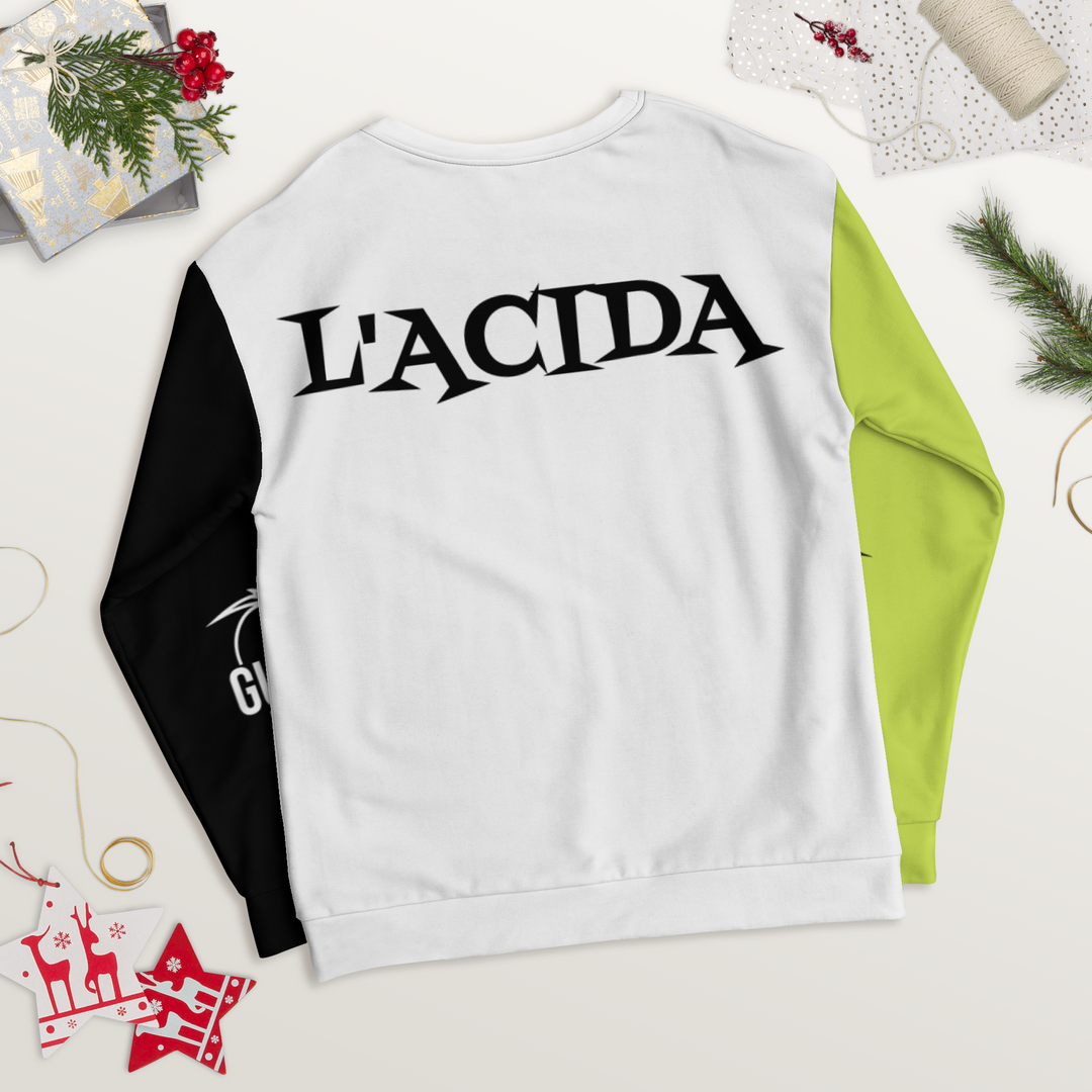 Felpa unisex Uomo/Donna Acida - Gufetto Brand 