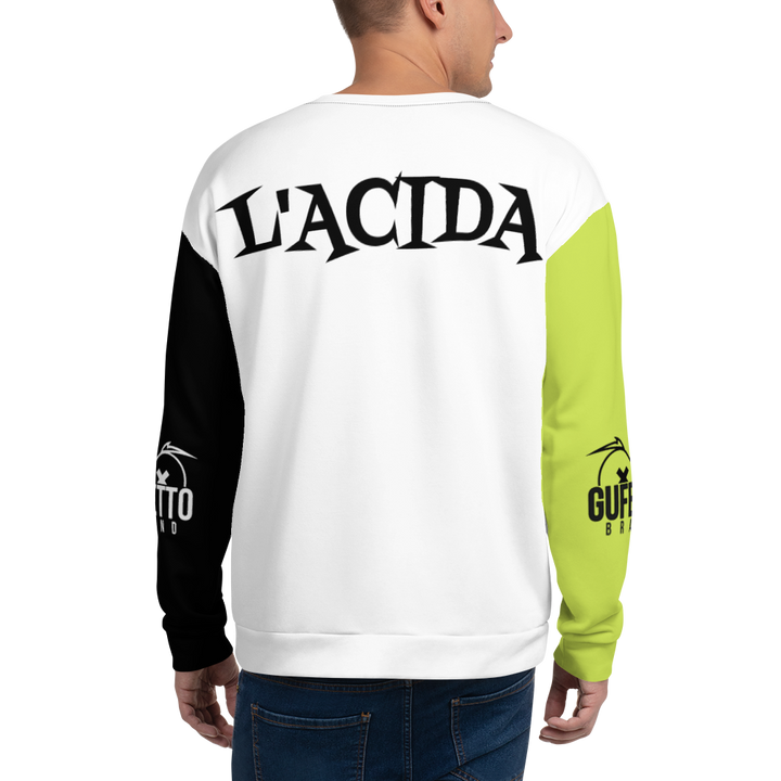 Felpa unisex Uomo/Donna Acida - Gufetto Brand 