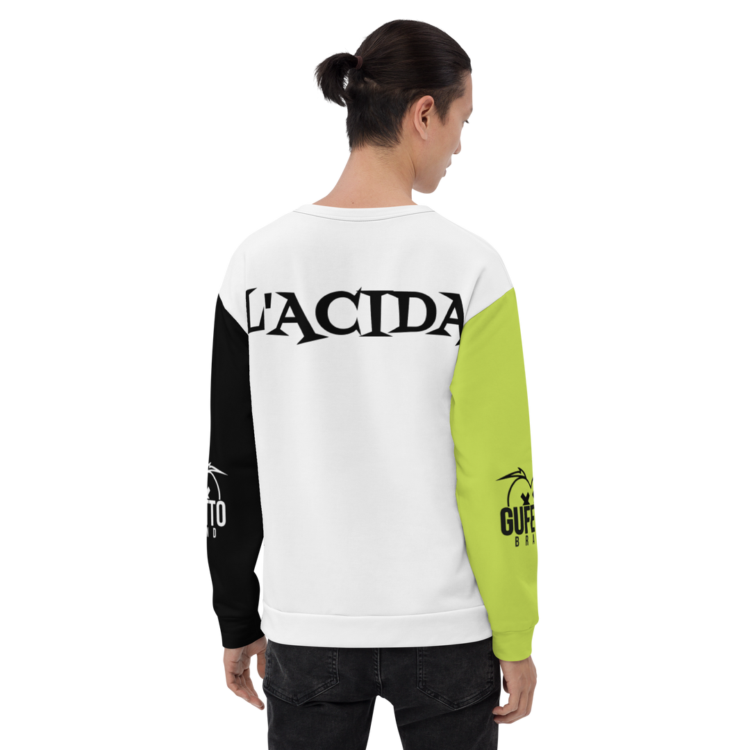 Felpa unisex Uomo/Donna Acida - Gufetto Brand 