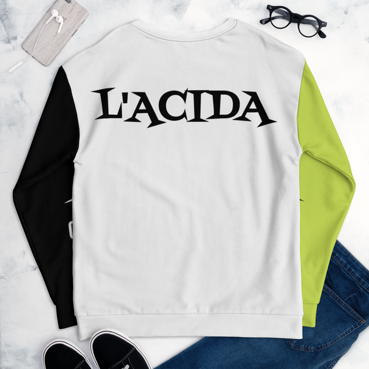 Felpa unisex Uomo/Donna Acida - Gufetto Brand 
