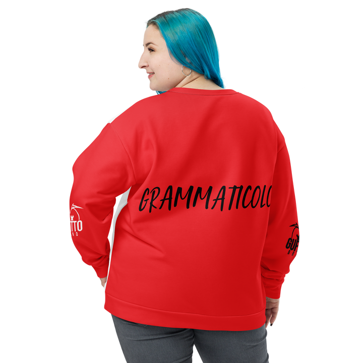 Felpa unisex Uomo/Donna GRAMMATICOLO - Gufetto Brand 