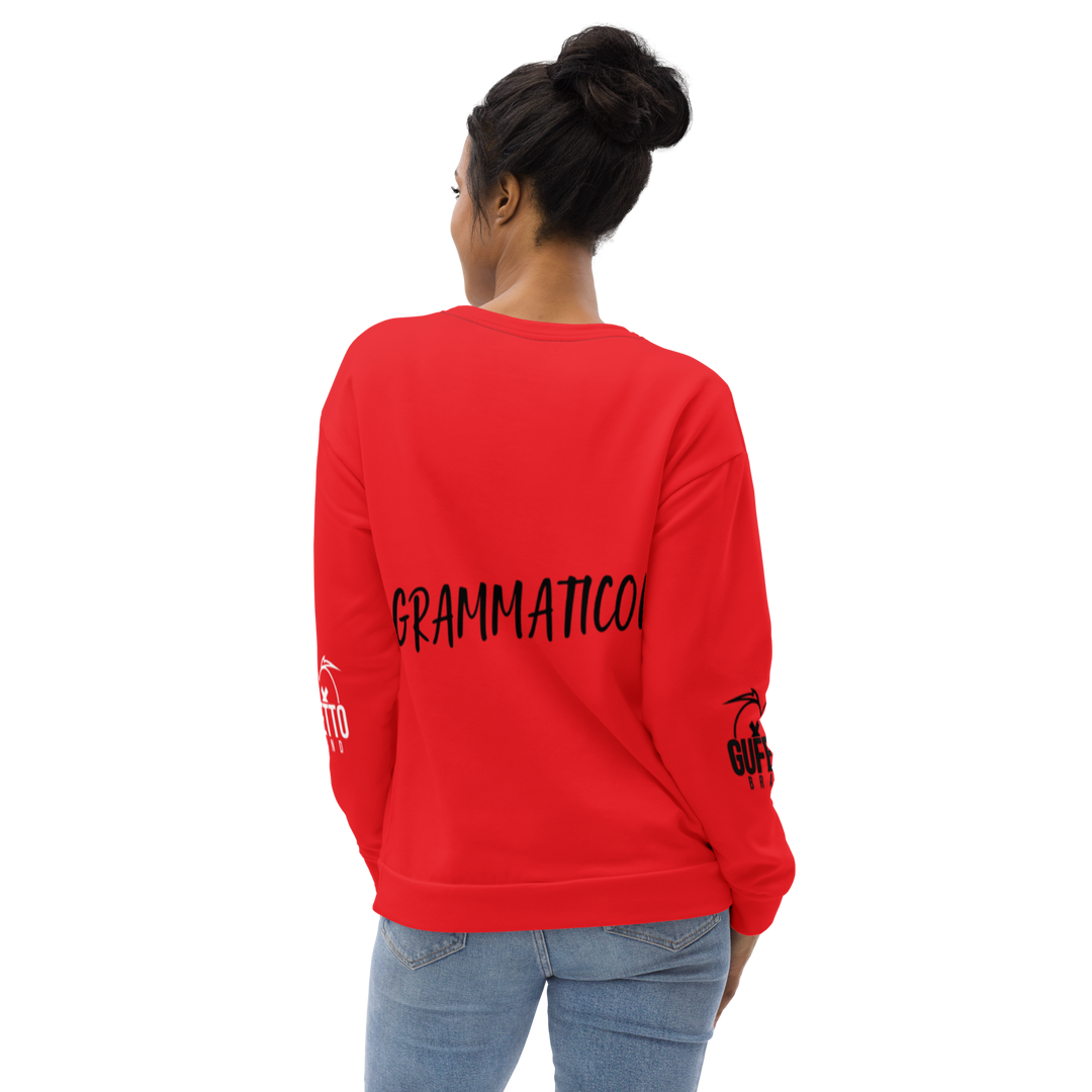 Felpa unisex Uomo/Donna GRAMMATICOLO - Gufetto Brand 