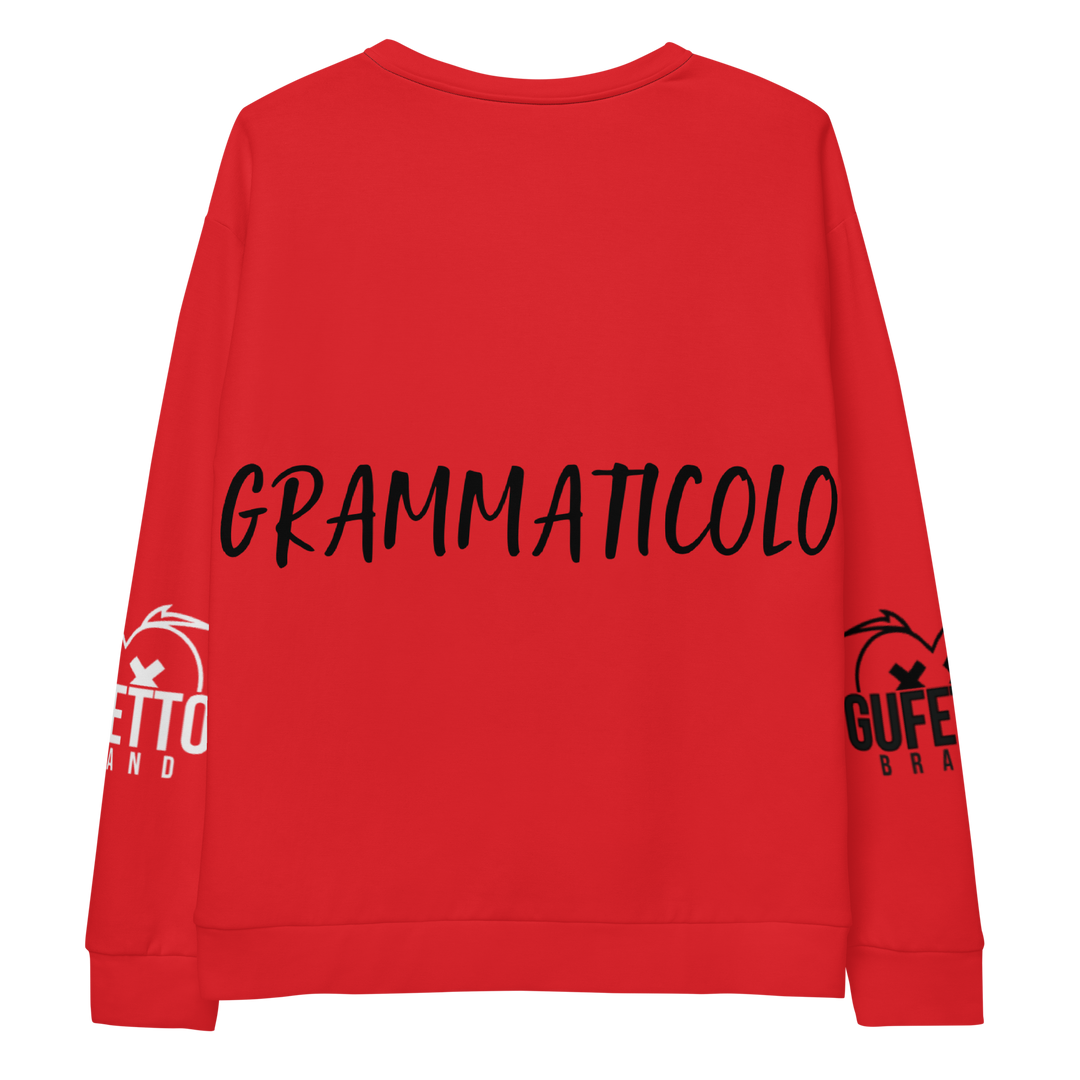 Felpa unisex Uomo/Donna GRAMMATICOLO - Gufetto Brand 
