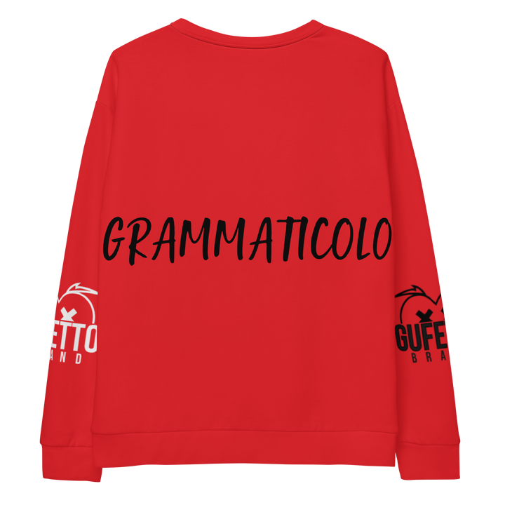 Felpa unisex Uomo/Donna GRAMMATICOLO - Gufetto Brand 